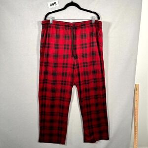 Highland Originals Flame Resistant Pajama Pants Mens XL Red Black